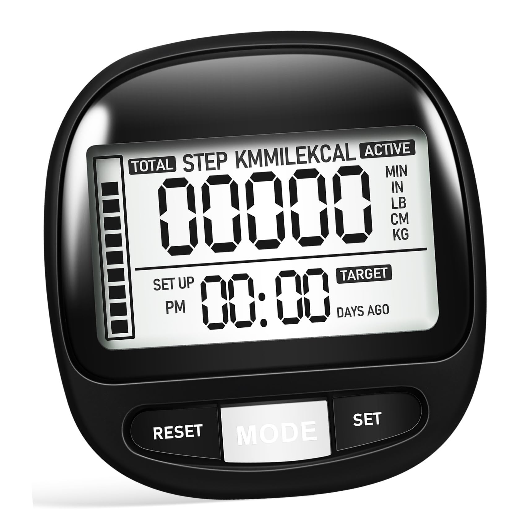 VICASKY Accurate Pedometer for Walking Step Counter Small Clip on Pedometer Step Counter for Seniors