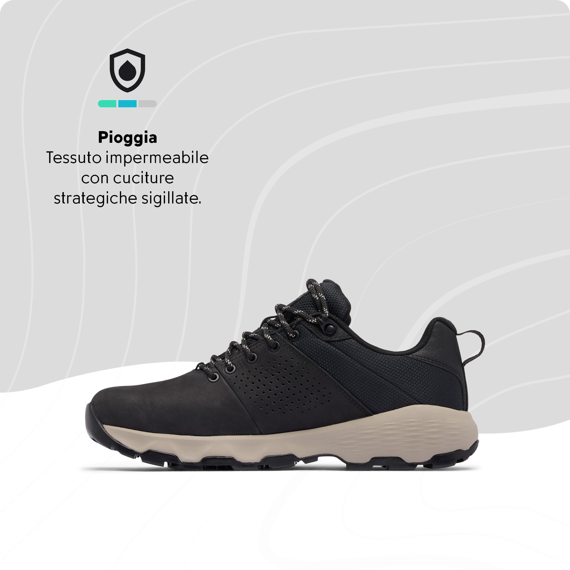 Columbia Newton Nimble Leather, Scarpe da Trekking Basse Uomo