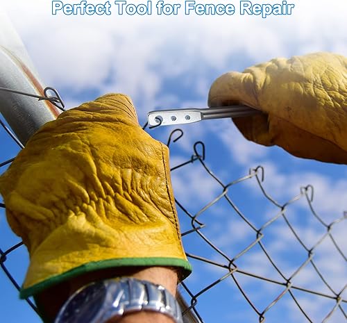 Miniatura 5 de 3 piezas 3 agujeros alambre Twister multifuncional Bender herramienta de alambre de alta resistencia torsión demasiado herramienta de esgrima para