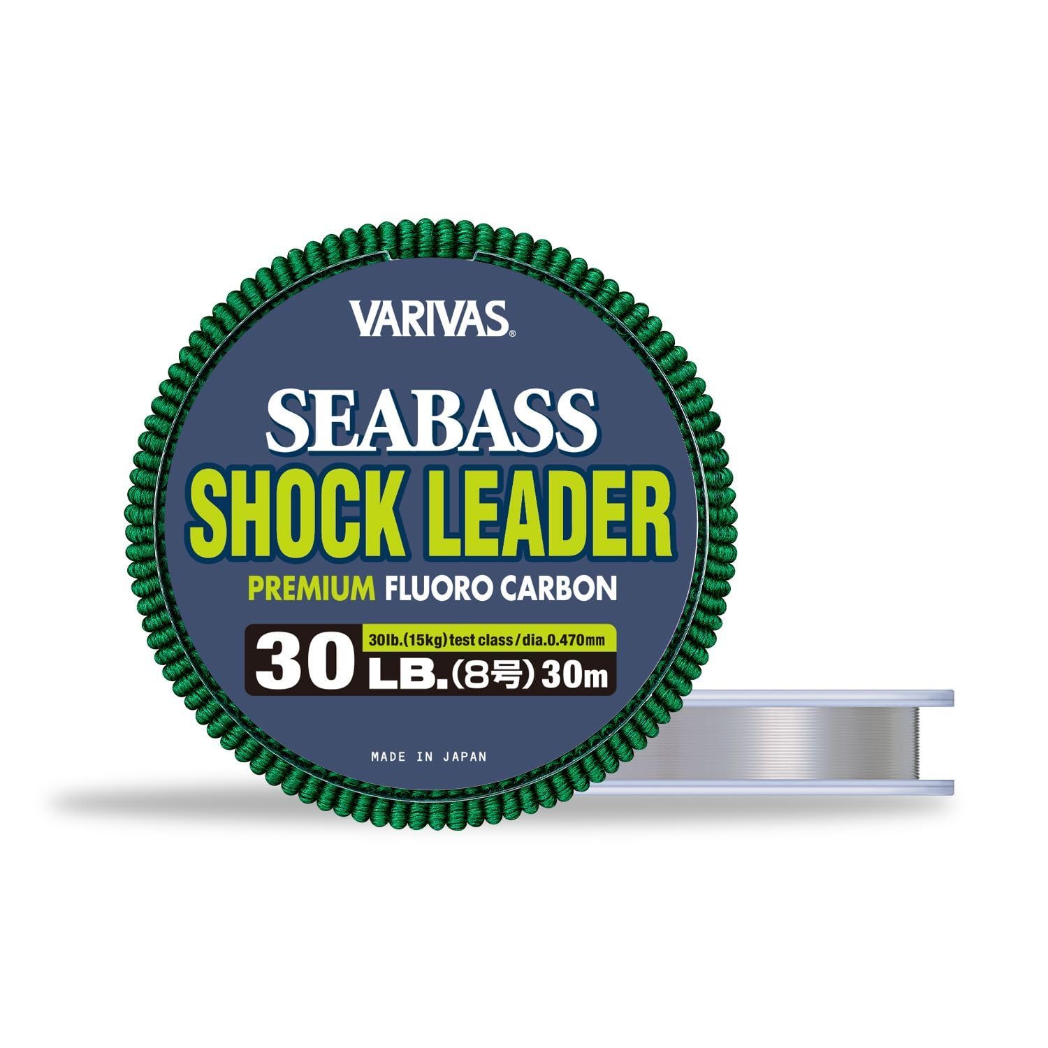 Varivas Fluorocarbon Shock Leader Line Sea Bass 30m 30lb (0816) — image 1