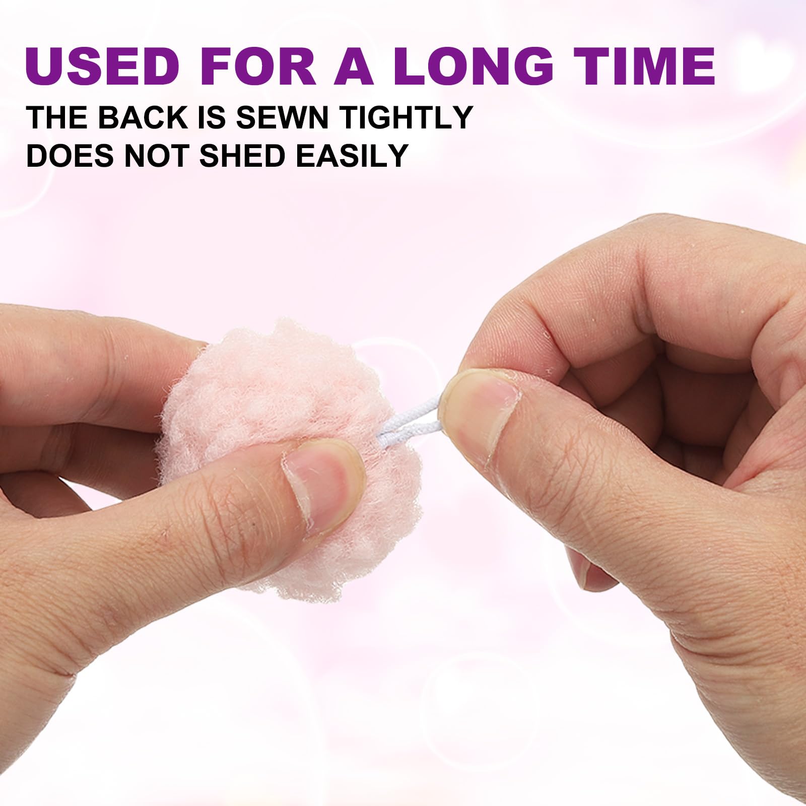 PATIKIL 6 Pcs Crafts Pom Poms Balls - Image 3