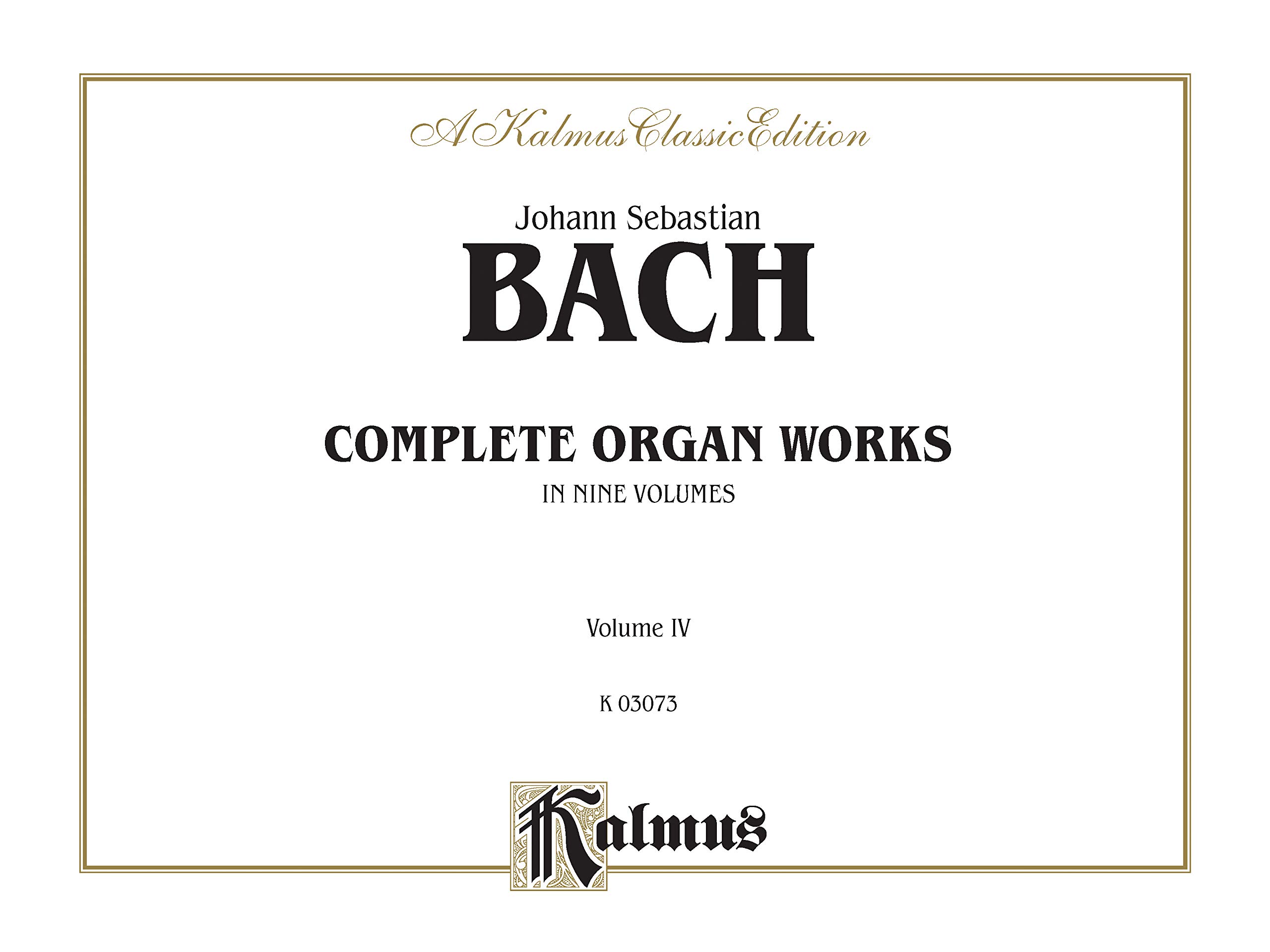 Complete Organ Works, Volume IV
