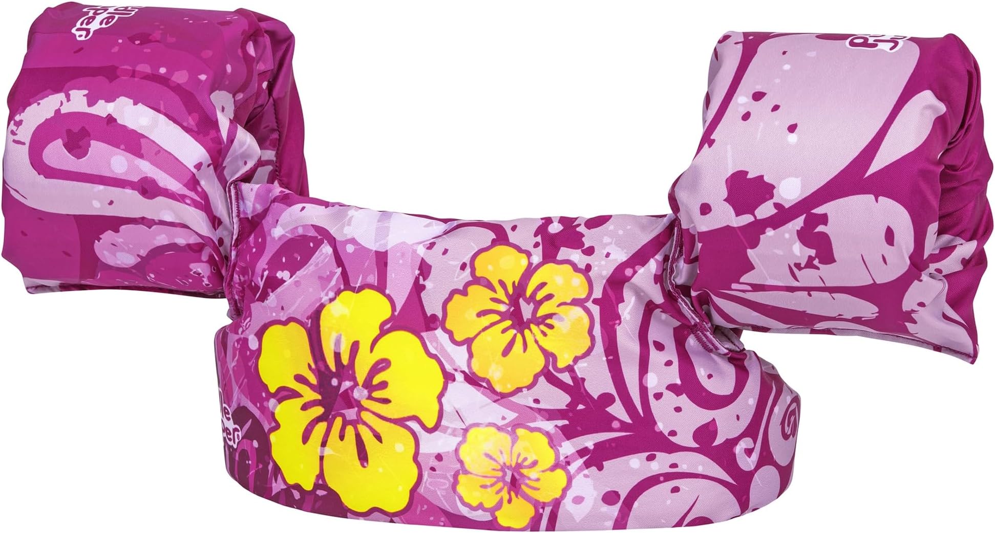 Child Deluxe Life Vest - Tropical Flowers (for Childred 33-55 lbs)