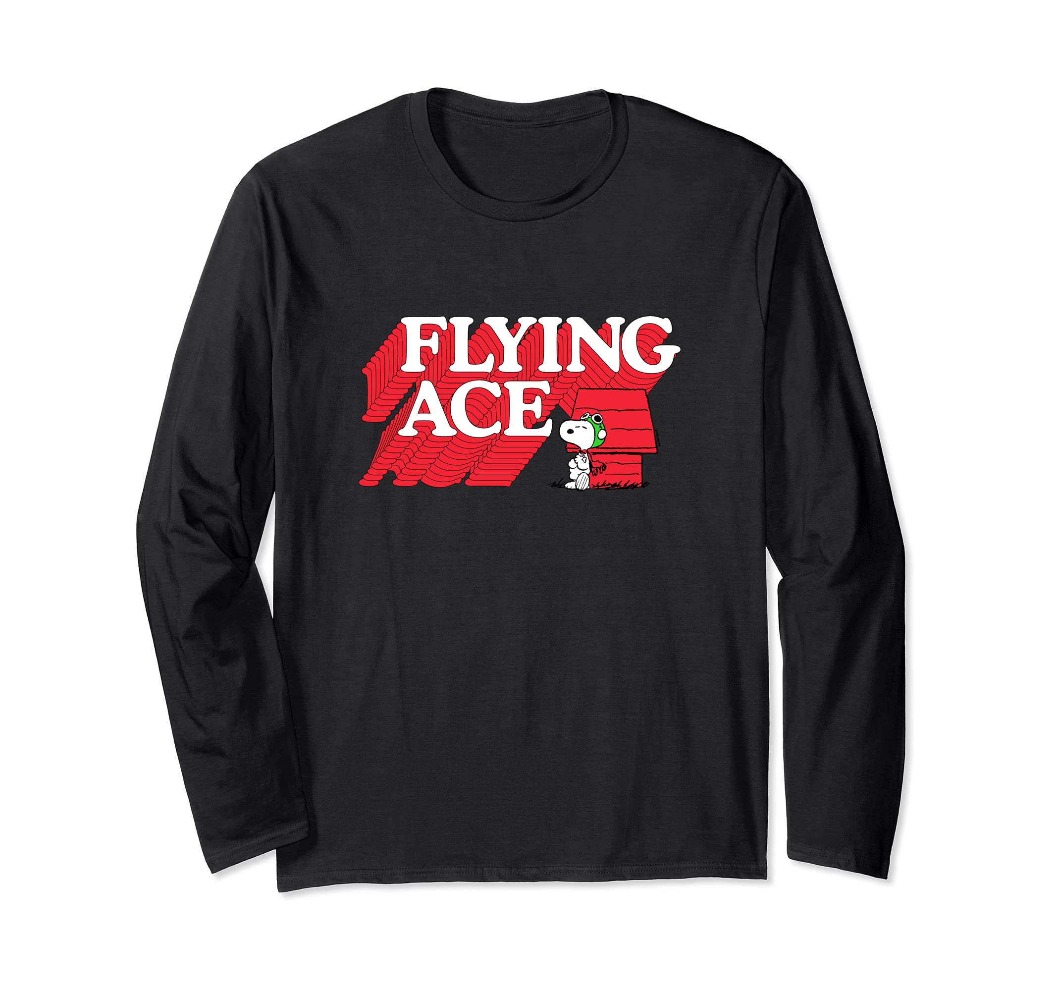 Peanuts - Snoopy Flying Ace Long Sleeve T-Shirt