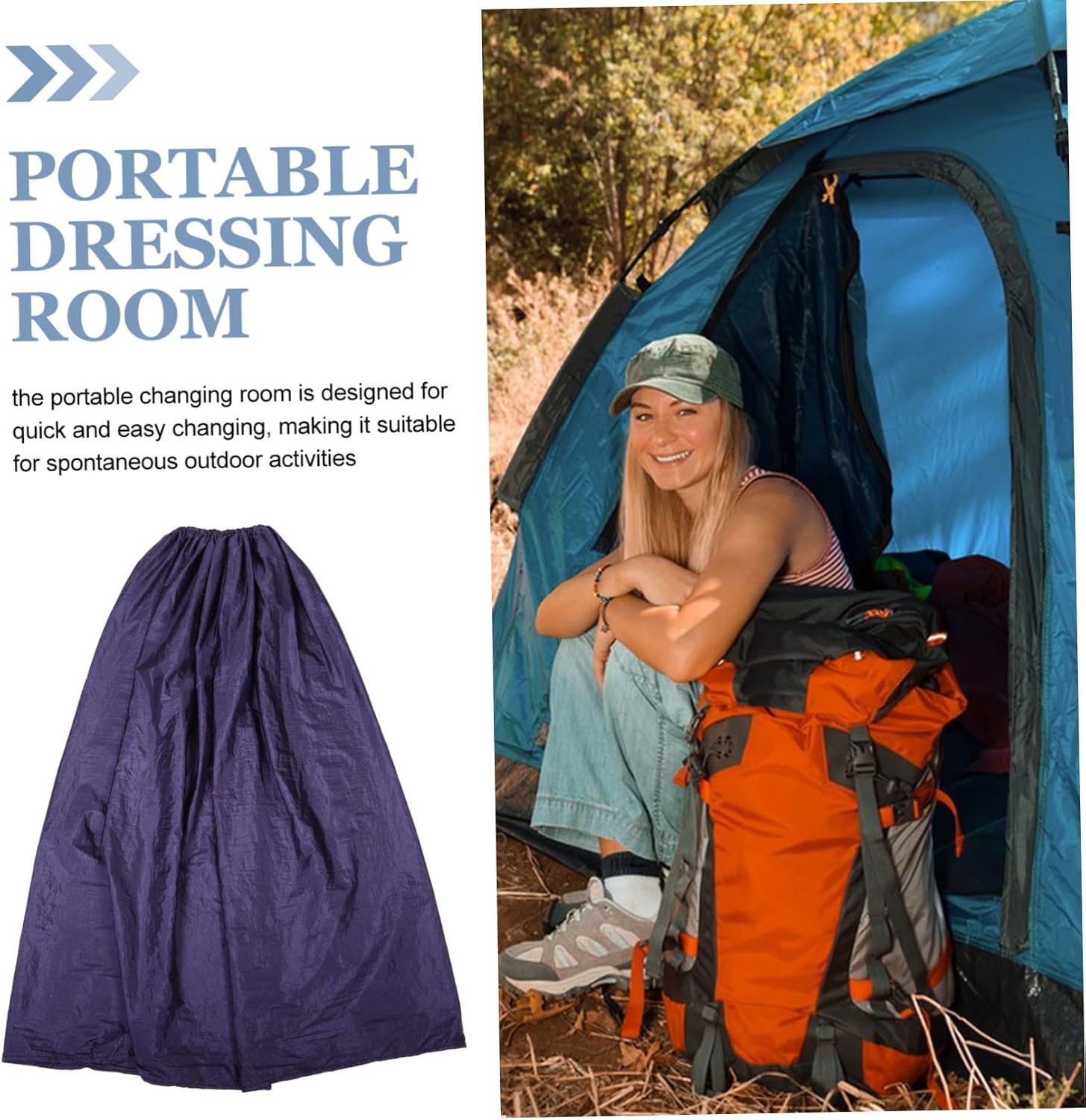Ciieeo Outdoor Changing Cover Instant Dressing Room Tent for Beach Pool Portable Privacy Shelter Sun Protection