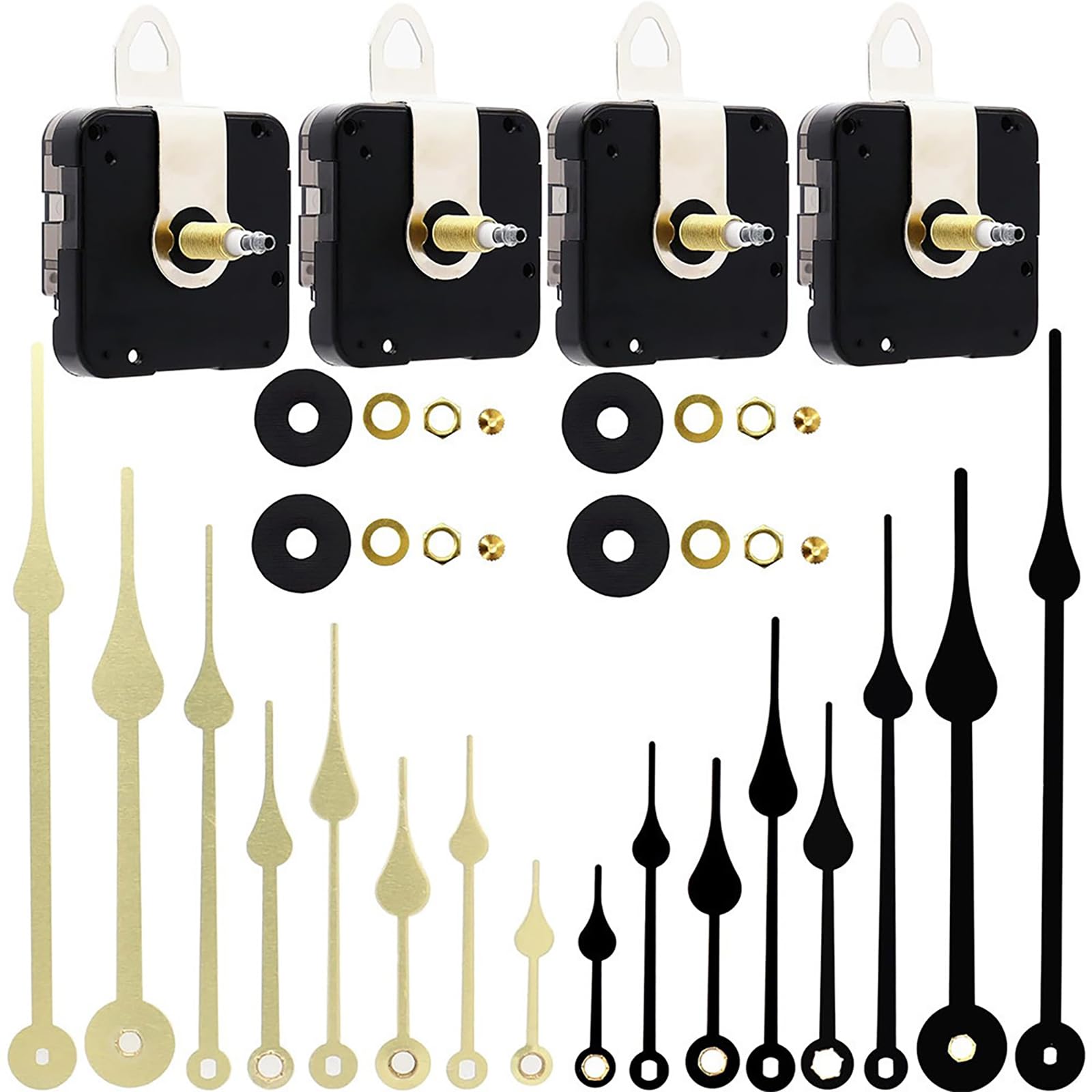 Nucelit Highs Torqued Long Shaft Clock Movement Mechanism Diys Clock Repair Parts Replacement Clocks Movement Part Gifts Diys Repair Parts Motor
