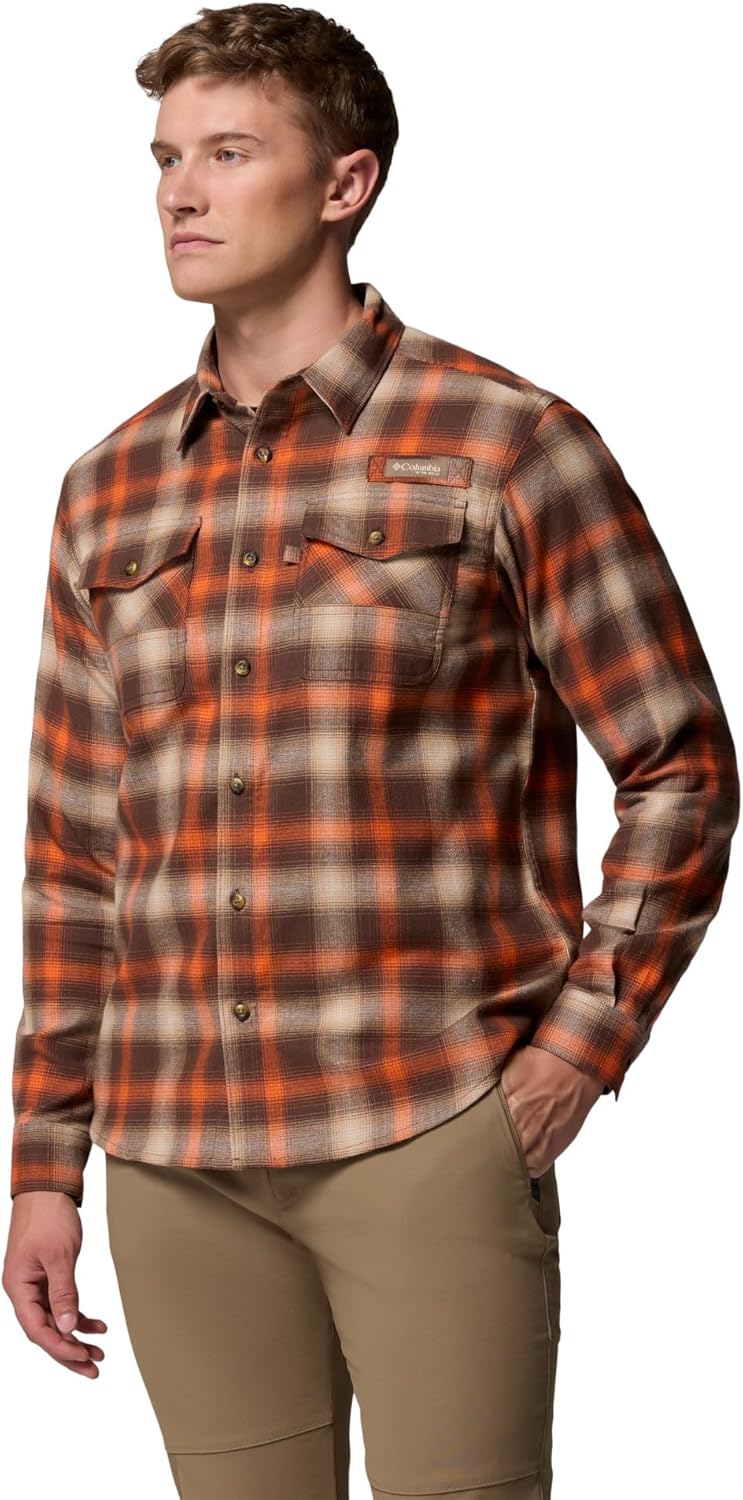 Columbia Men's Roughtail Stretch Flannel Long Sleeve