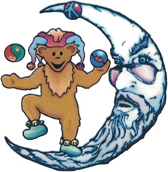 Moon Bear - Window Sticker/Decal 4.5" X 4.5"