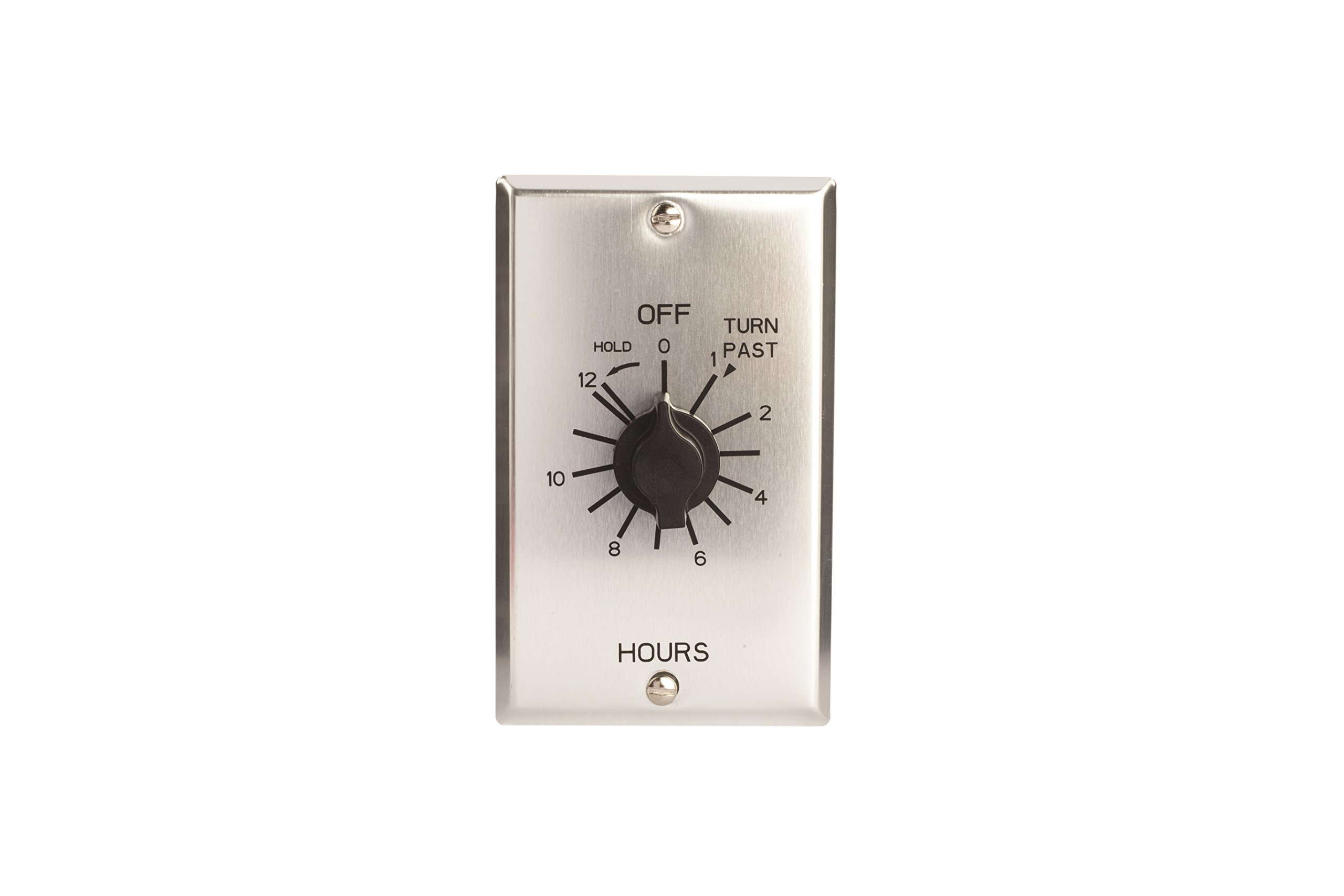 C-Serie Commercial Stil sringwound Auto OFF Unterputzkabel Zeit Schalter mit Halt, 12 Stunden Timer Länge, SPST Switch Typ