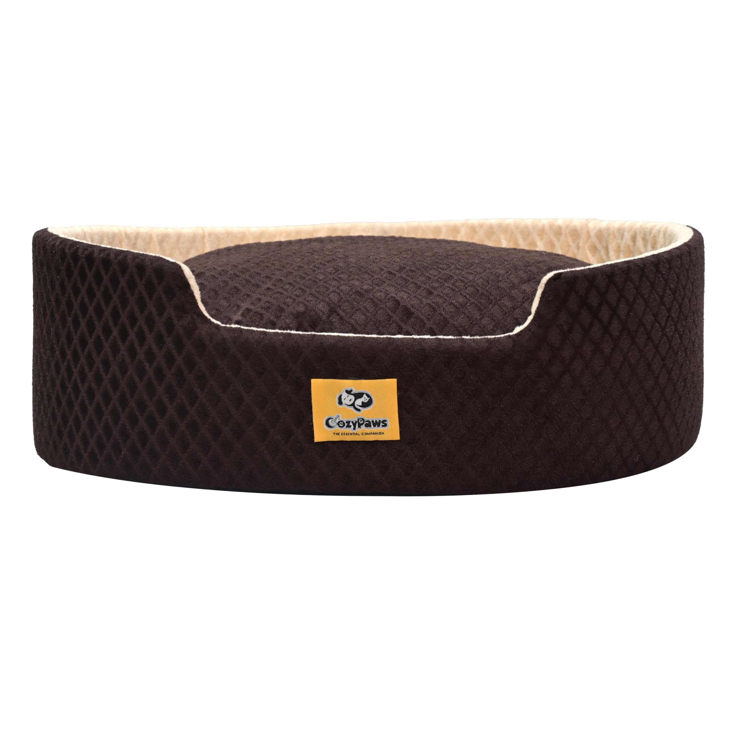 See full amazon price history chart for CozyPaws Velvet Dog Bed Washable Cat Beds for Indoor Cats and Puppy, Dog Bed Sofa for Dogs, Gift for Dogs and Cats (3XL, Brown & Cream) CozyPaws Velvet Dog Bed Washable Cat Beds for Indoor Cats and Puppy, Dog Bed Sofa for Dogs, Gift for Dogs and Cats (3XL, Brown & Cream) (B0D5V23KDS) Amazon Price History, Amazon Price Tracker