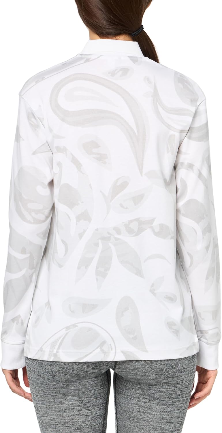 Adidas Womens Go-to Long Sleeve Golf Polo Shirt - Image 2