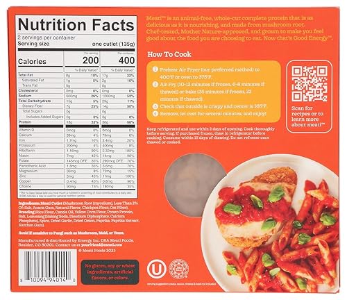 Miniatura 2 de Eat Meati Proteína crujiente de raíz de hongos y chuletas, 9.5 onzas