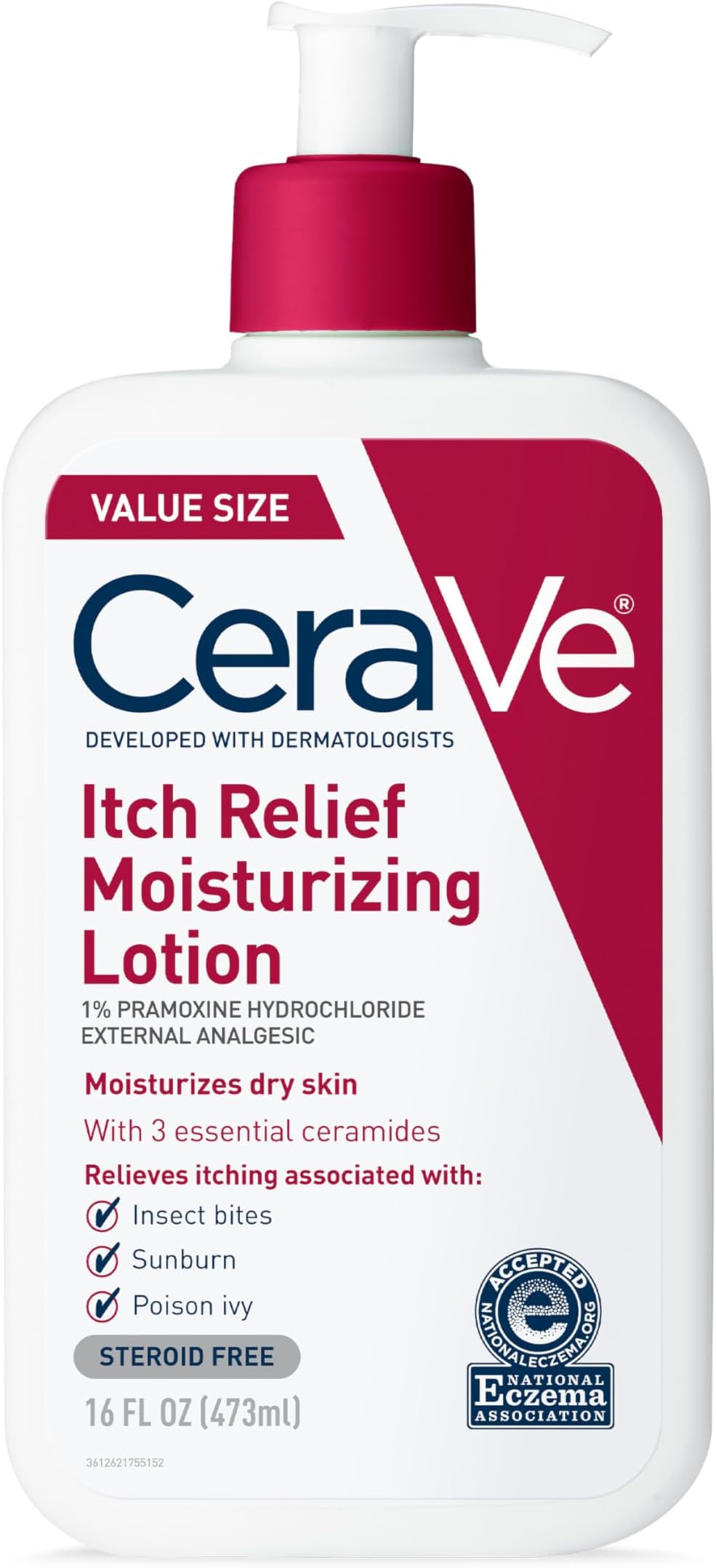 CeraVe Itch Relief Lotion 16oz, multi