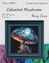 Celestial Mushroom: Cross Stitch Pattern - Buy now