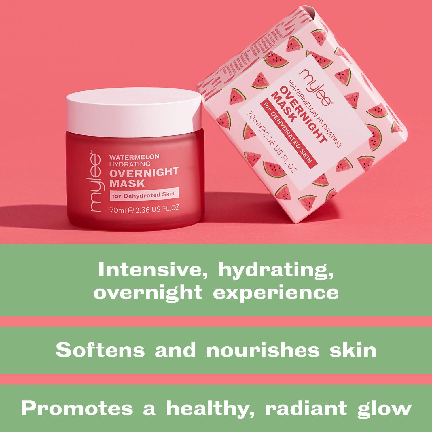 Mylee Watermelon Overnight Face Mask Cream with Nourishing Coconut