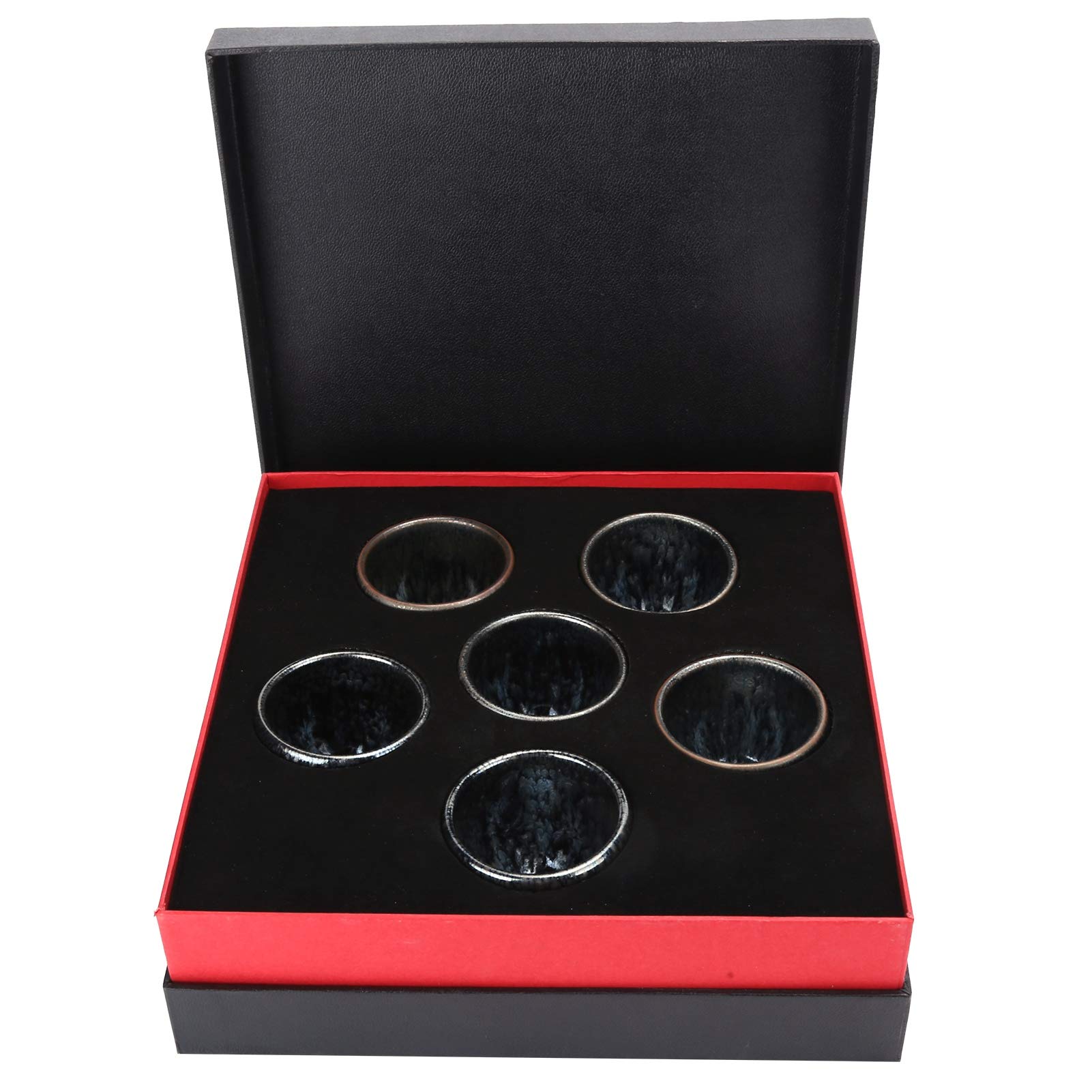 Ceramic Tea Cup, Unique Texture Tea Cup, Traditional Craftsmanship Delicate Relatives for Collection Parents Display