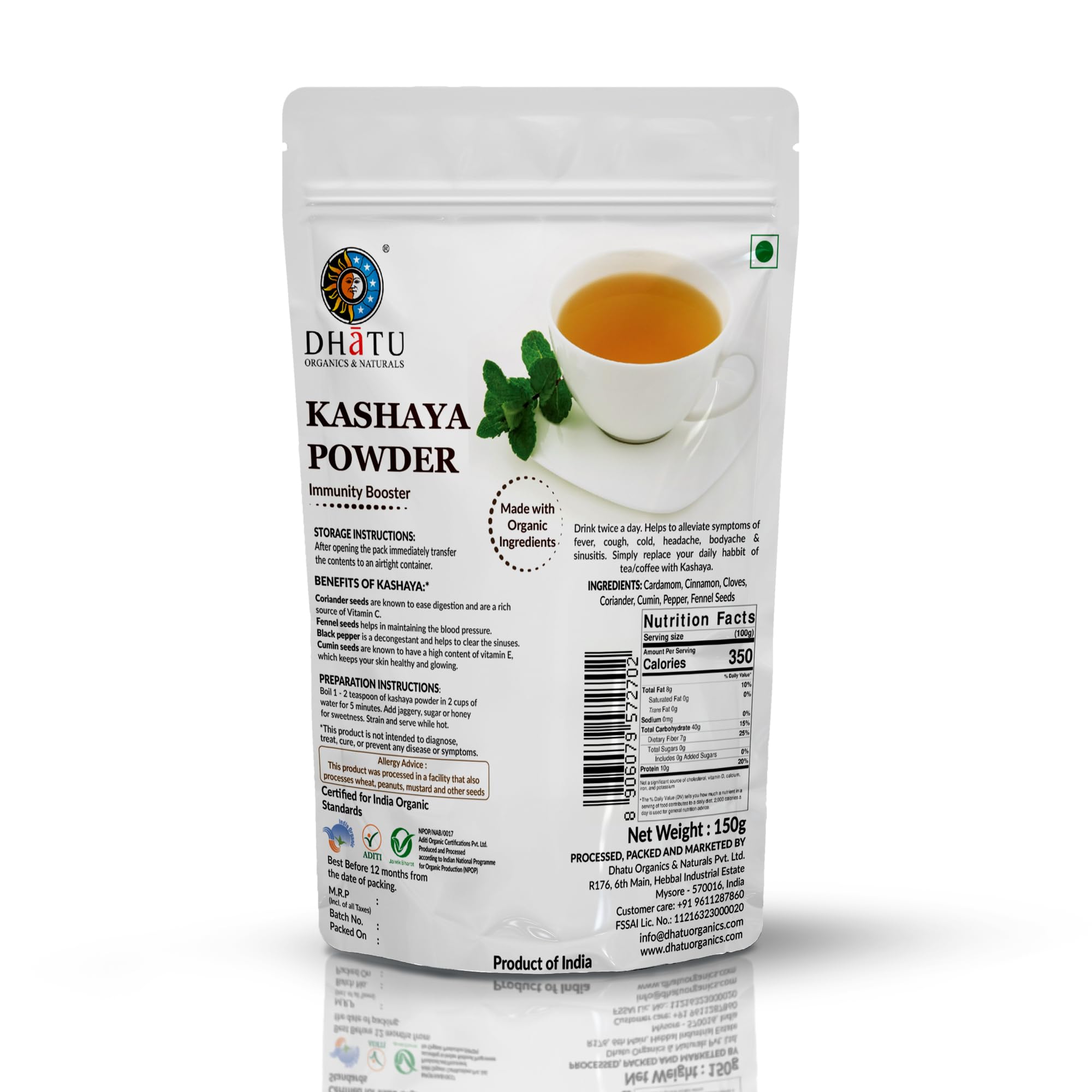 DhatuOrganic Kashaya Powder 150 g