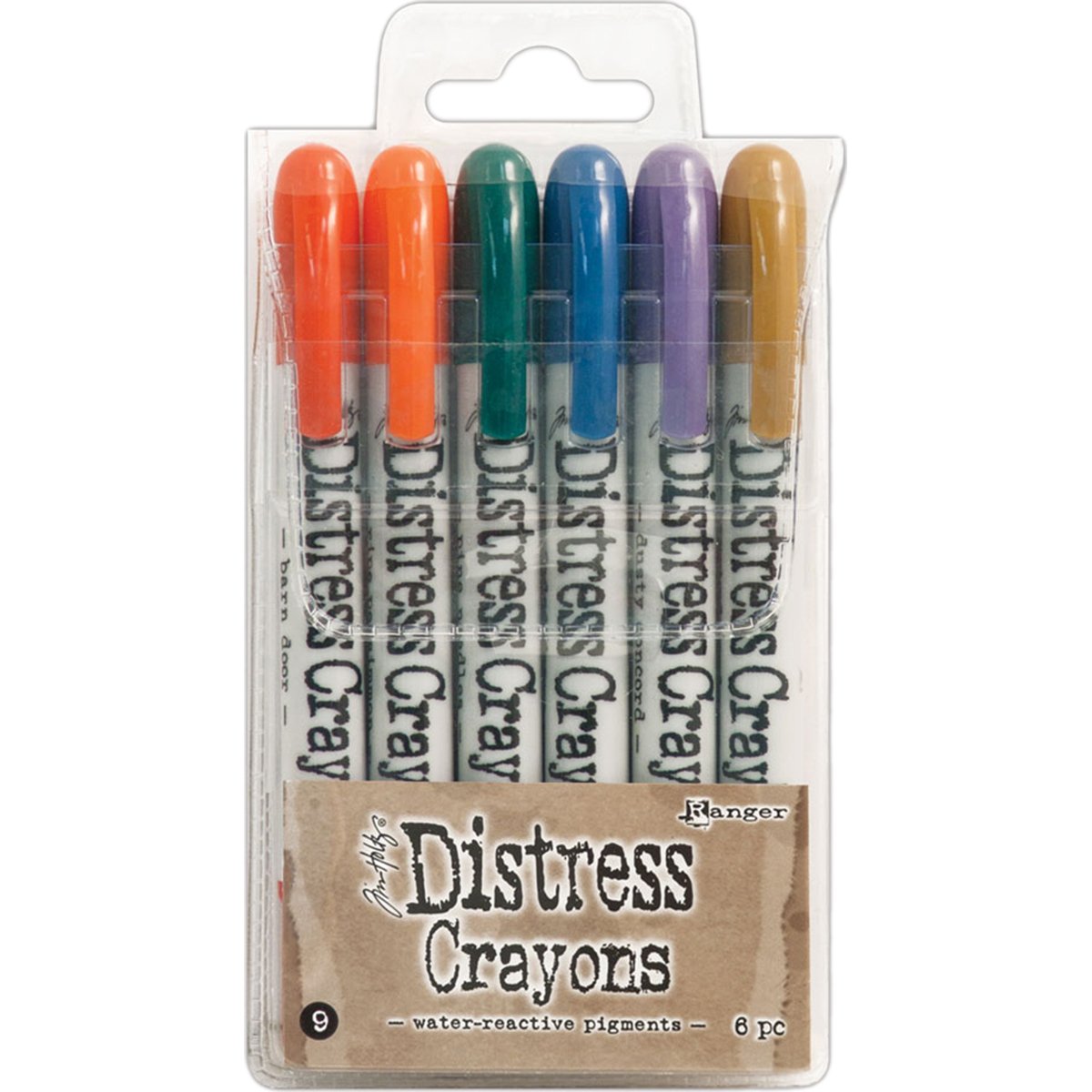 RangerTim Holtz - Distress Crayons Set 9, 13.97 x 8.25 x 1.27 cm