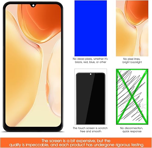 Miniatura 6 de Pantalla para Samsung Galaxy A13 4G Reemplazo de pantalla para Samsung A13 Pantalla LCD A135, SM-A135F, SM-A135M, SM-A135U Pantalla táctil