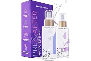Tress Wellness Pre Wax Cleanser and After Wax Care