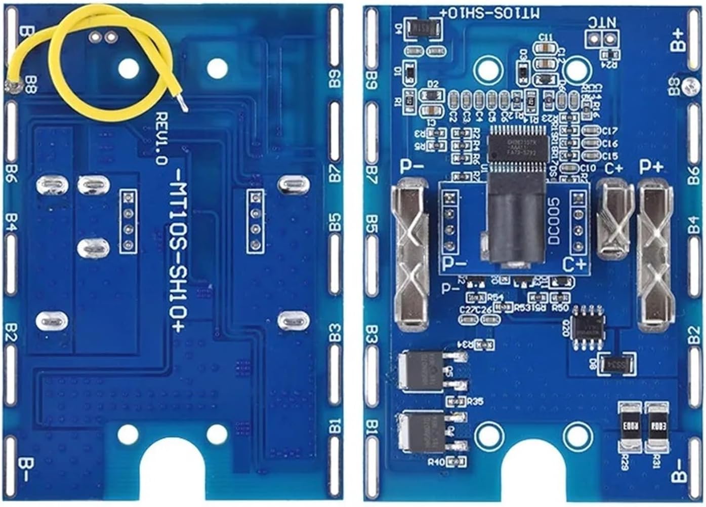 Bmsボード 10S 42V 30A BMS Ternary Lithium 18650 Battery Protection Bo