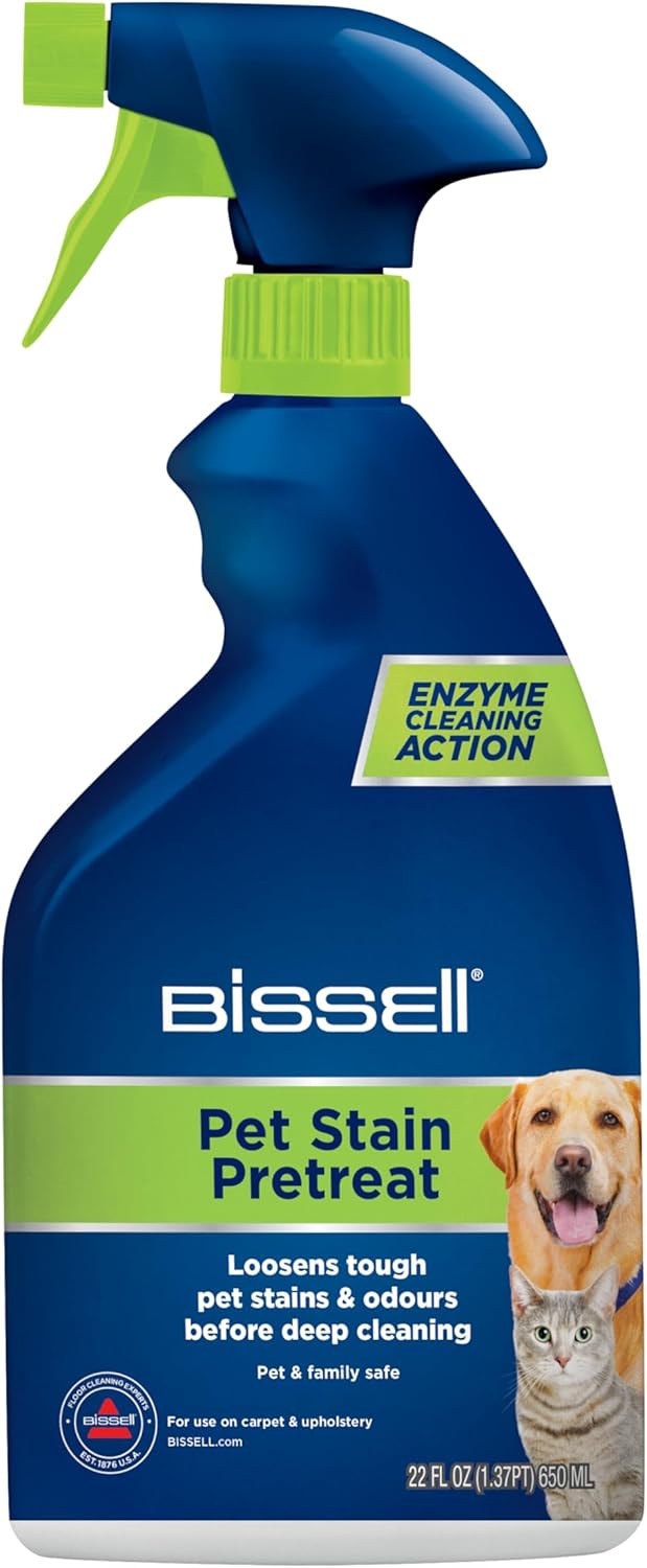 BISSELL Pre-Treat Pet | Helps Removes Tough Pet Stains & Odours | 1137E