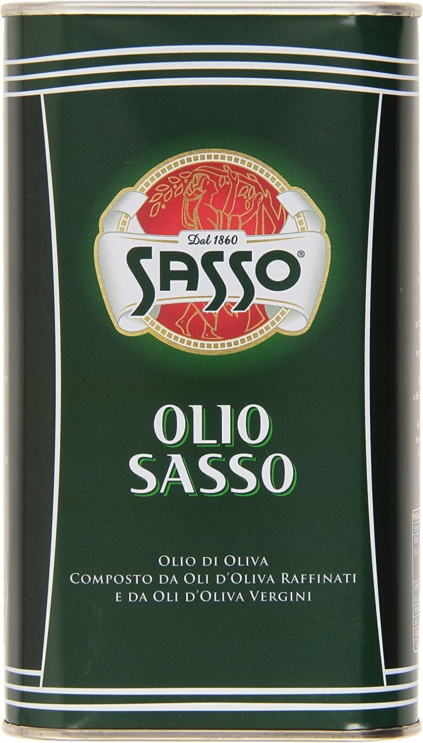 Italian Gourmet Olio di Oliva Olivenöl mildes Speiseöl Bundle 6 x 1L | Zum Verfeinern von Salat, Pasta e verdure, gusto delicato für cucina, Gesamtnettogewicht 6 L + Kostenlos Polpa 400g