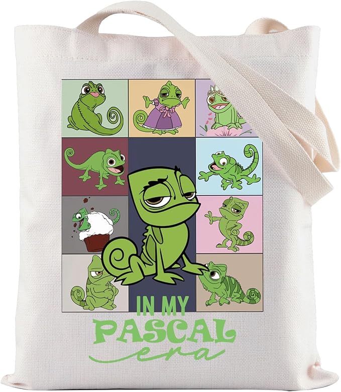 Tangled Pascal Tote Bag In My Pascal Era Wiederverwendbare Einkaufstasche Rapunzel Princess Charakter Umhängetasche Tangled Pascal Tote Bag In My Pascal Era Wiederverwendbare Einkaufstasche Rapunzel Princess Charakter Umhängetasche