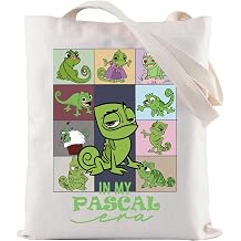 Tangled Pascal Tote Bag In My Pascal Era Reusable Grocery Shopping Bag Rapunzel Princess Character Shoulder Bag