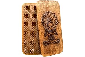 Sadhu Board with Copper Nails, Handcrafted for Yoga and Meditation