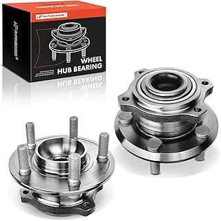 A-Premium 2 x Front Wheel Bearing and Hub Assembly with 5-Lug Compatible with Dodge Charger 2007-2023, Challenger 2017-2023, Magnum 2005-2008, Chrysler 300 2005-2023, AWD Only