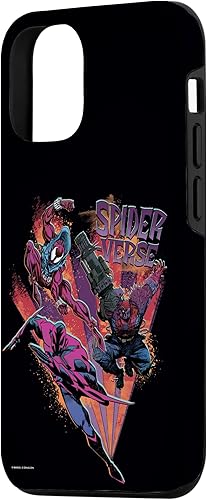 Miniatura 2 de Funda para iPhone 1212 Pro Marvel Spider-Man Across the Spider-Verse 2099 Strike Team