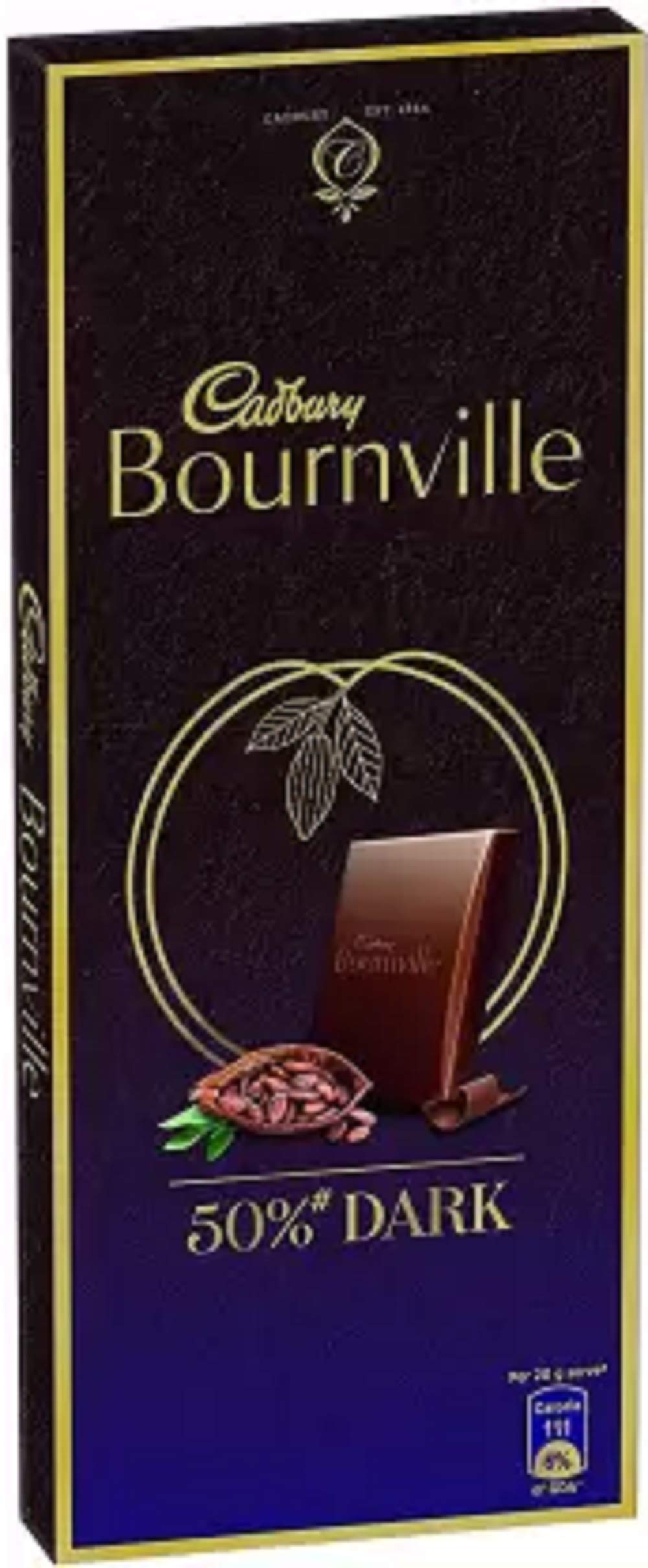 Cadbury 50% Dark Chocolate (2 X 80gm) Pack of 2 Bars (2 X 80 G) (B092QRMX9Y) Amazon Price History, Amazon Price Tracker