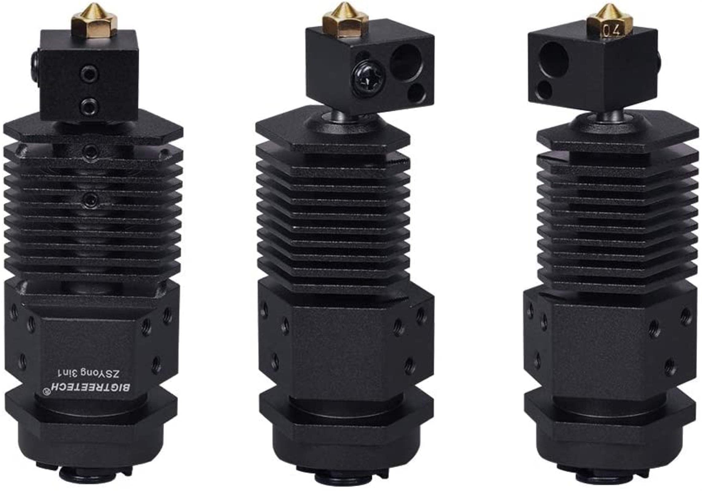 Druckerteile in 1 Out Hotend Switching Color 12V 24V Bowden Extruder 1.75MM Filament 3D Drucker Ersatzteile V5 Heizblock Kompatibel mit MK8 Titan Teflon Drucker
