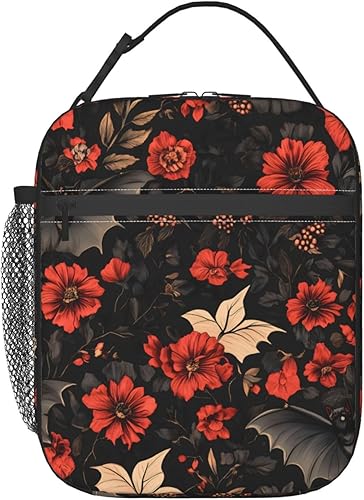 Miniatura 12 de Lonchera térmica para mujeres y hombres, lonchera con temática de tiburón, reutilizable, portátil, hielera, contenedor impermeable para almuerzo