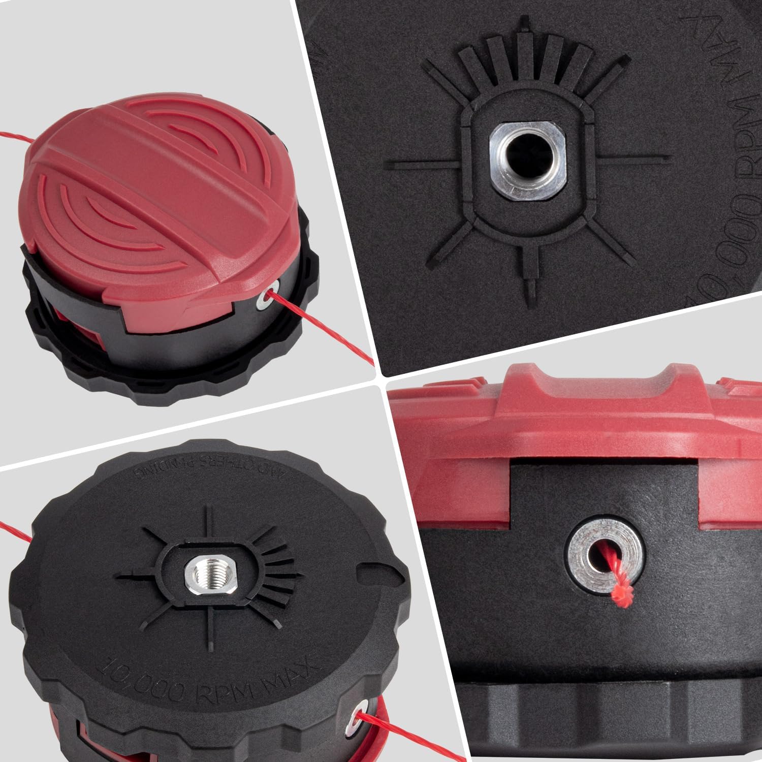 CMZST260H Replacement Trimmer Head Compatible with Craftsman CMCST920 CMCST960 Series String Trimmer Spool Head