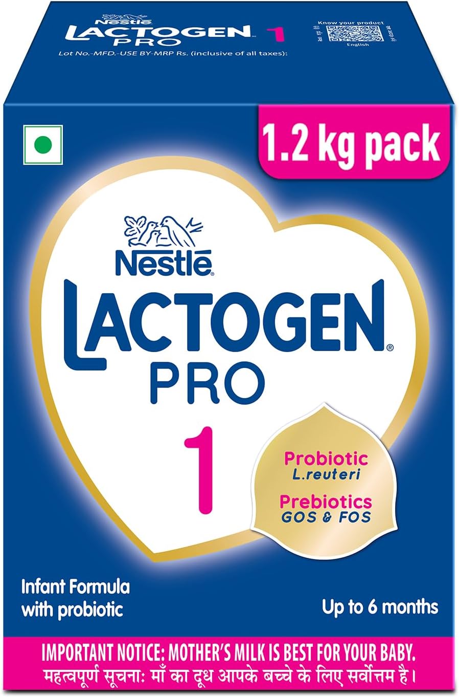 Pro 1 Powder, 1.2Kg Pack, 0-6 Months, Infant Formula With Probiotic And Prebiotics