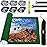 Puzzle Mat Roll Up for 3000 2000 1500 Pieces Jigsaw Puzzles, Large Portable Pad Table Non-Slip Board Saver Mats with 6 Sorting Trays, Inflatable Tube, 3 Straps, Keeper Storage Bag, Adults Gifts