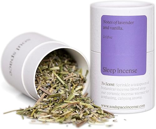 Incienso no tóxico  Fragancia sueño  Alternativa natural a las varitas de incienso  Lavanda orgánica, Woodruff dulce orgánico, hierba dulce