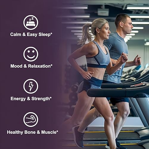 Miniatura 3 de Complejo de magnesio 700 mg 12 en 1 Suplemento de magnesio con glicinato, citrato, malato  Sueño, calma, relajación muscular, apoyo para la salud