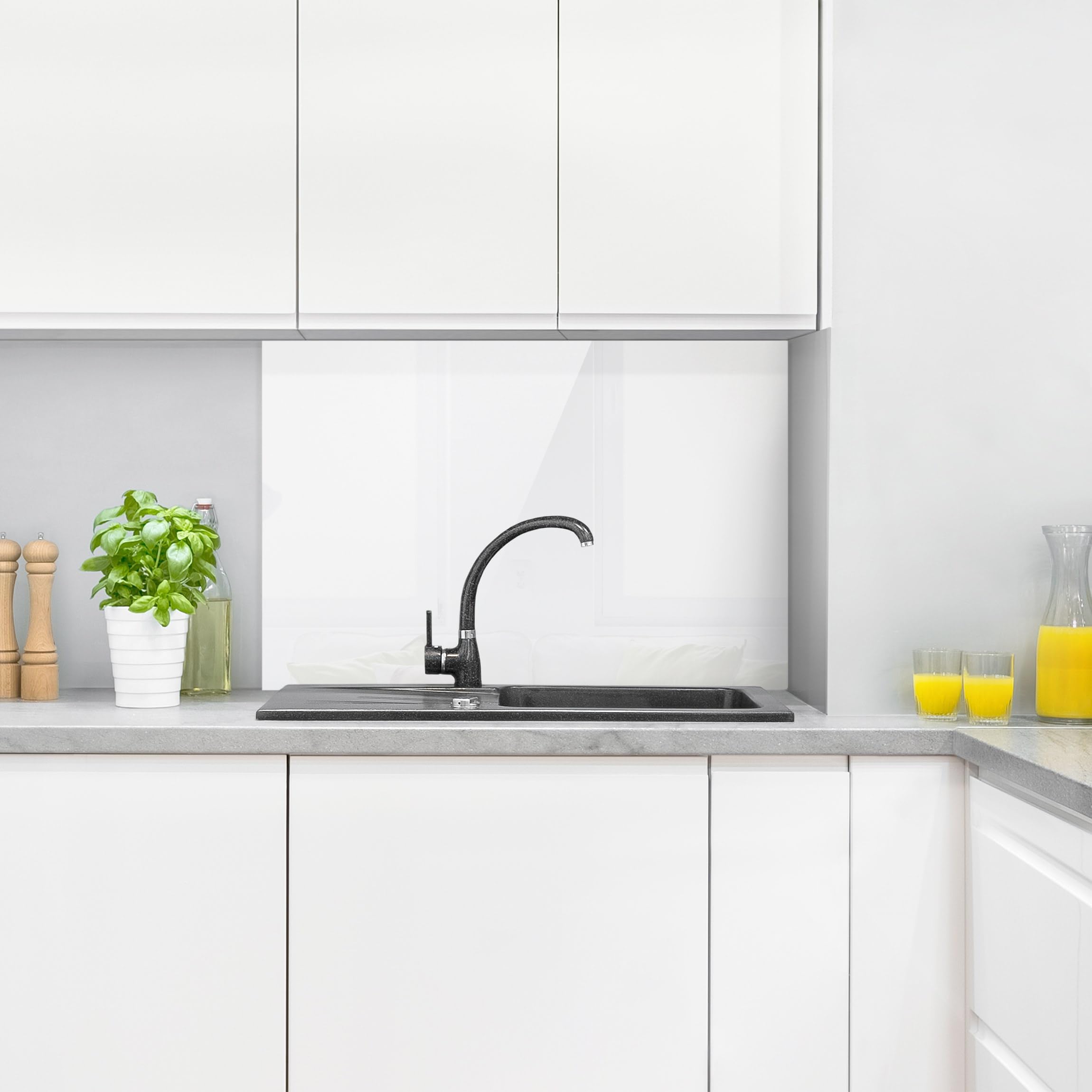 Personalisierte Küchenrückwand Aus Glas Mit Eigenem Foto – Individueller Spritzschutz Nach Maß