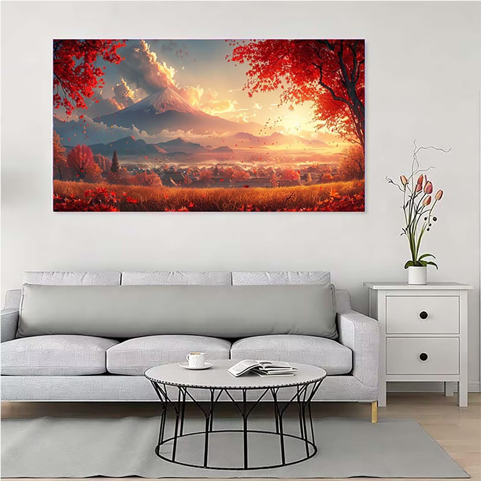 Mount Fuji Diamond Painting XXL 100x200cm, 5D DIY Diamond Painting R-3224