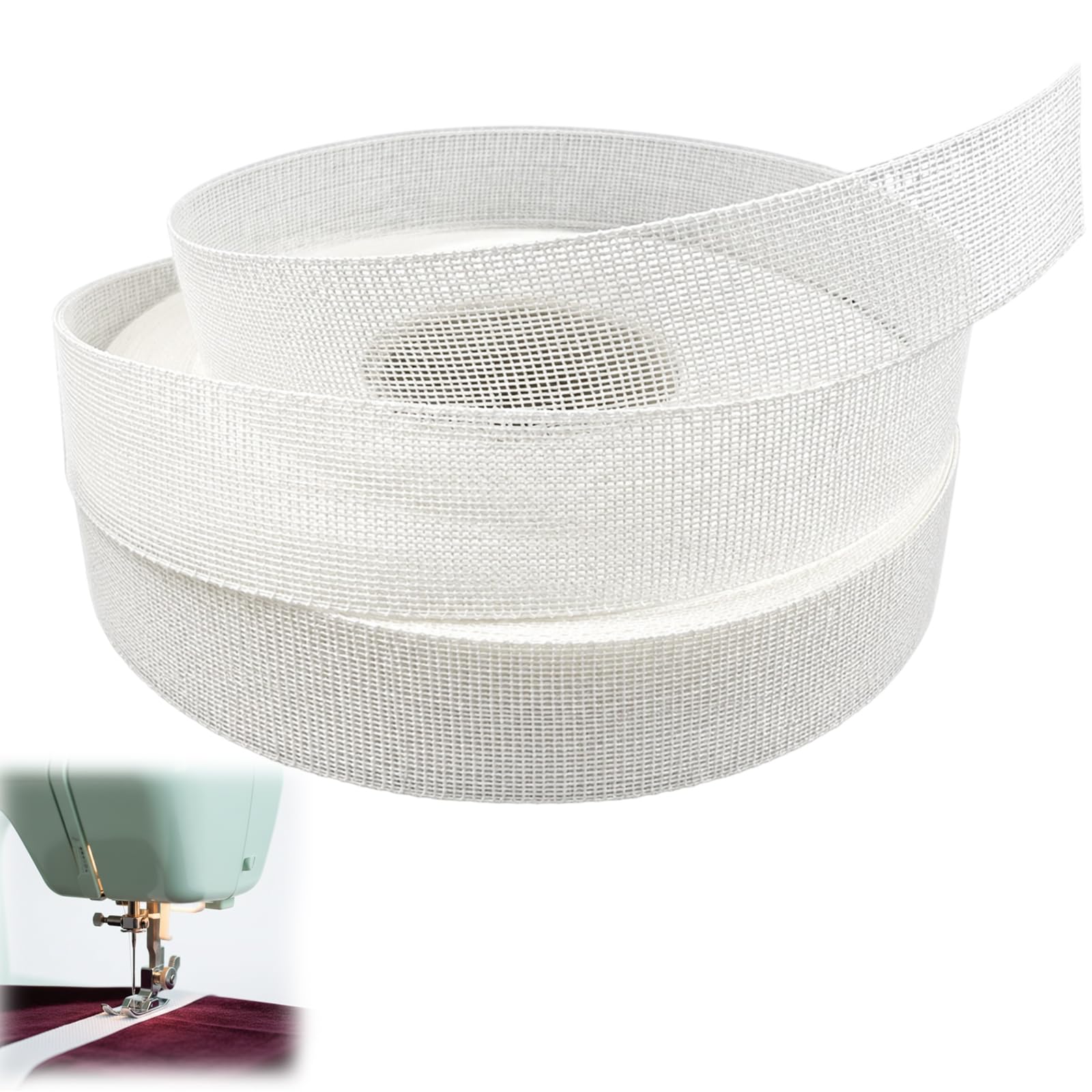 WORUIB Boning for Sewing Corset Boning, Sewing Tape, Fishbone Hem Tape, Hemming Tape, 400cm Length