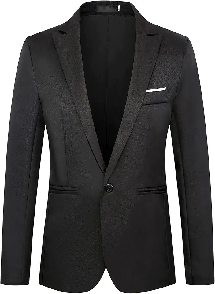 Casaco masculino casual terno masculino cor sólida terno