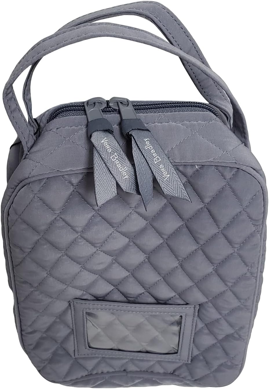 Vera Bradley Lunch Bunch (Carbon Gray), Dimensions: 7.5/'' w x 9.0/'' h x 4.25/''