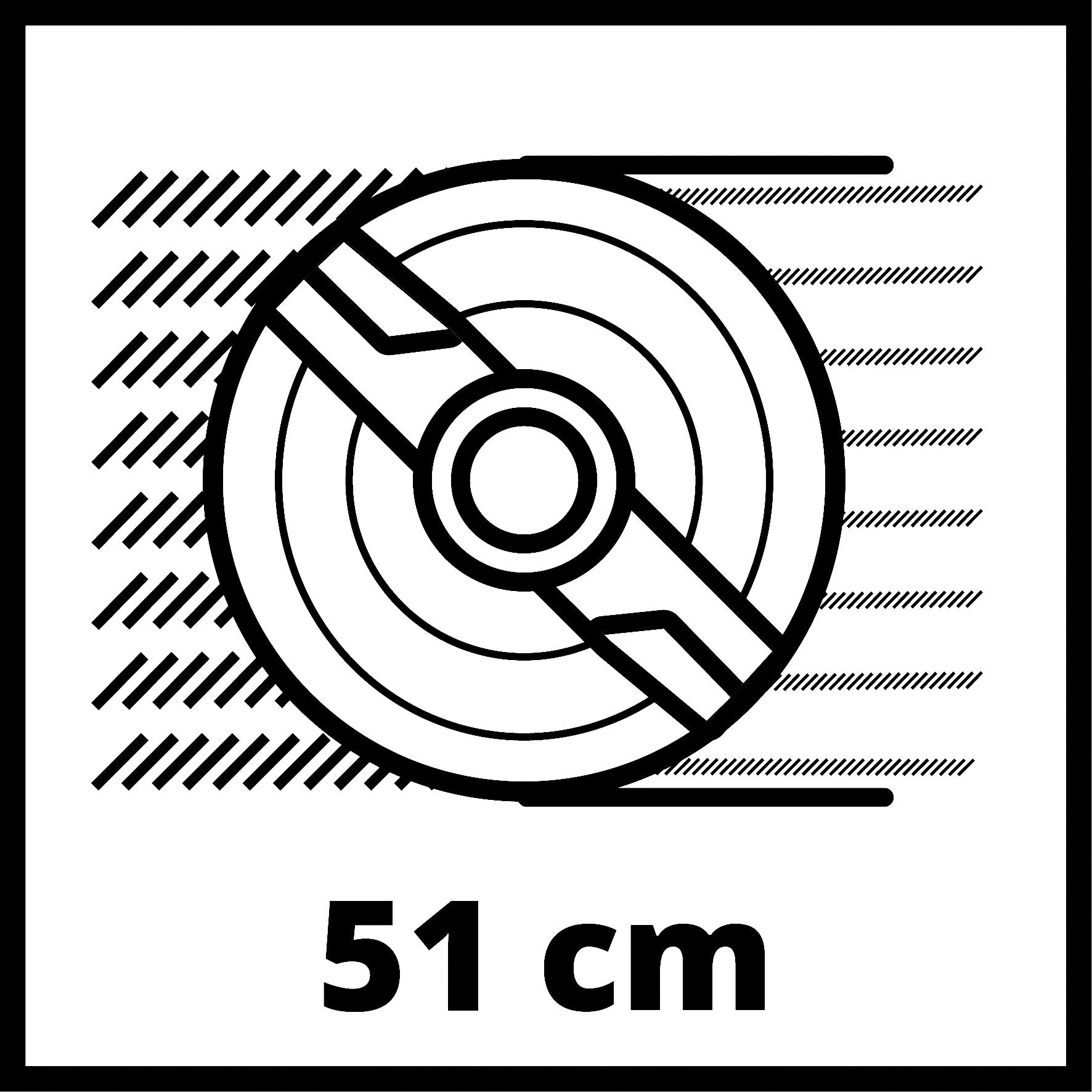 Einhell Cortacésped de Gasolina GC-PM 51/3 S HW (2,7 kW, accionamiento de Rueda Trasera desconectable, regulación de Altura de Corte Central de 6 Niveles, Bolsa colectora de Hierba de 70 L)