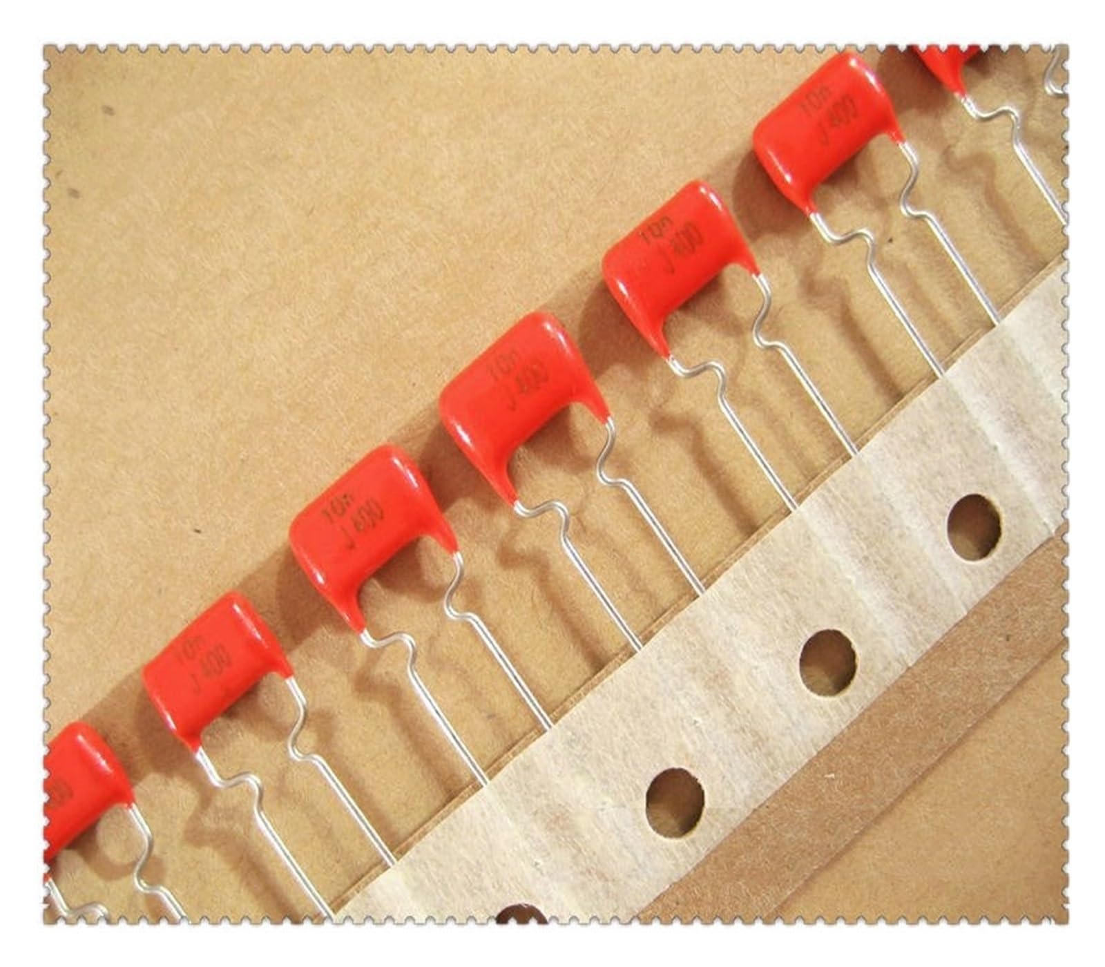 Condensateur 103 400V0.01uF en film de haute précision avec broches en cuivre, 20 unités