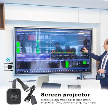 Smart Phone Projector Plug-And-Play, Cell Phone Accessories, Graphics | Wireless Documents, Demos, Music, Entertainment Supplies, Household Electronics
