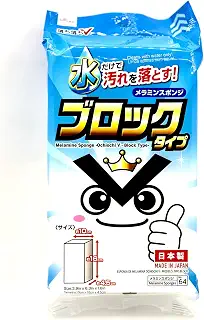 XLブロックマジックイレーザー1個。強く推奨される超耐久性メラミンフォーム。ミラクルクリーニング消しゴムで作業を完了。メラミンスポンジバルクサイズ。タフな仕事のための極厚マジッククリーニングスポンジ。