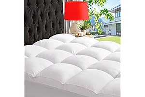 Mattress Topper Queen for Comfort and Back Pain Relief